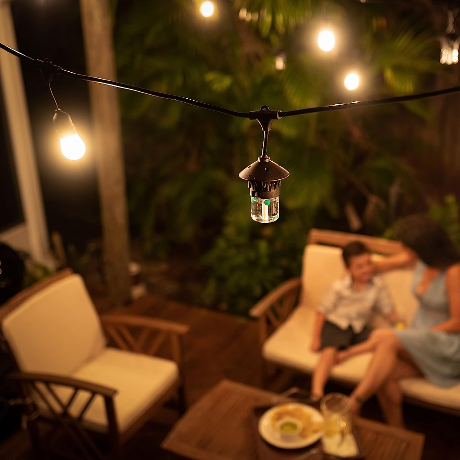 TIKI brand LED String Lights with Repellent Pods